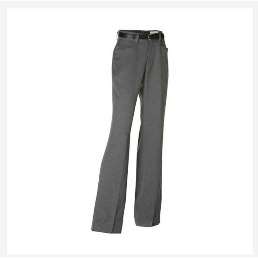 Smitty Umpire Combo Pant 14 Women Heathered Gray Unfinished Inseam Softball‎ NEW